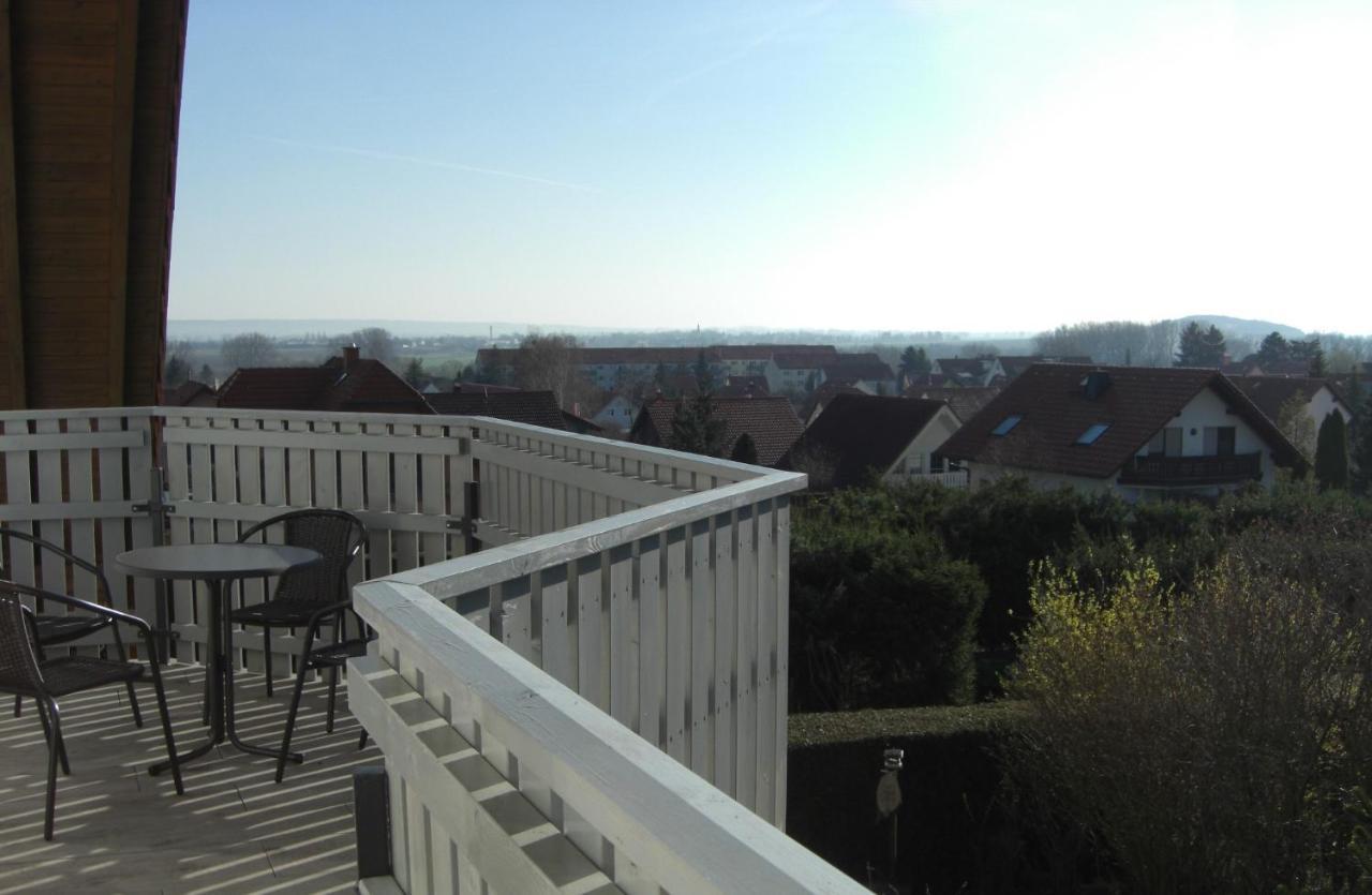 Appartement Am Goldberg Goldbach  Exteriör bild