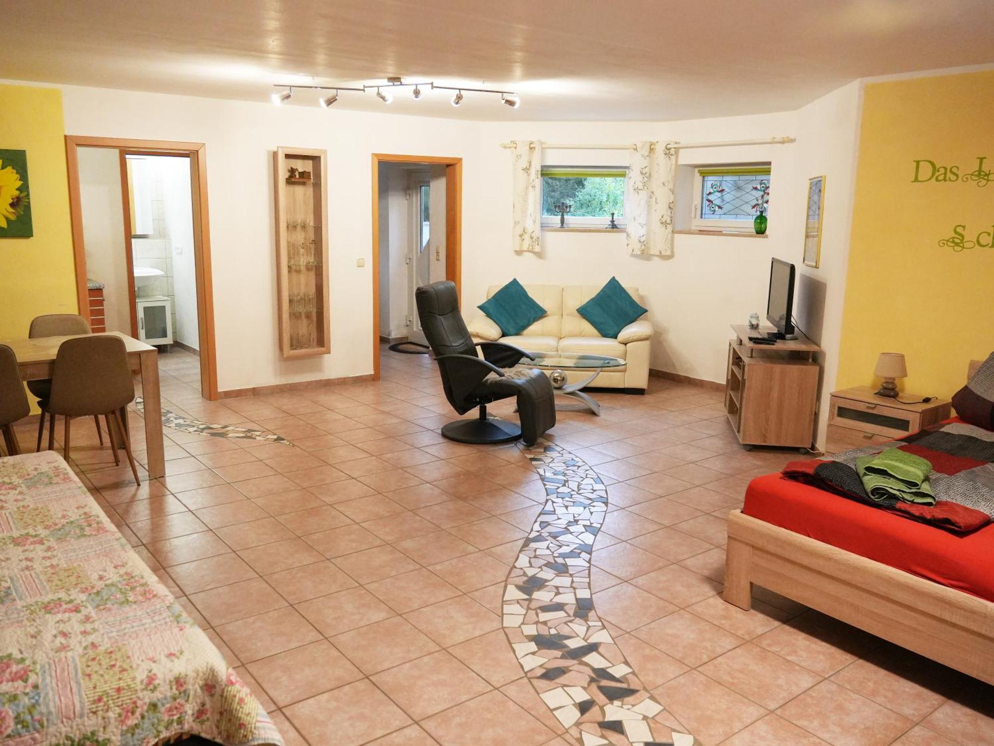 Appartement Am Goldberg Goldbach  Exteriör bild